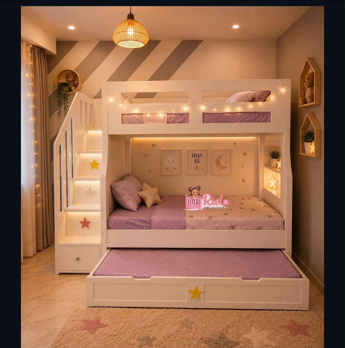 Galaxy Bunk bed