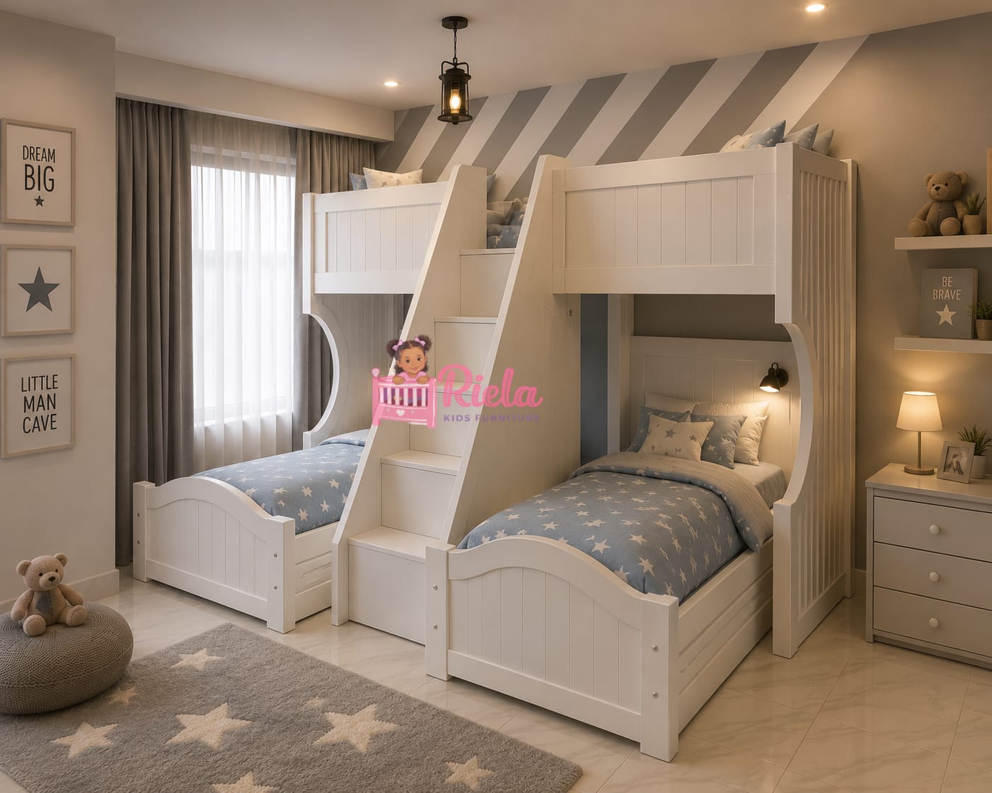 TRIO BUNK BED